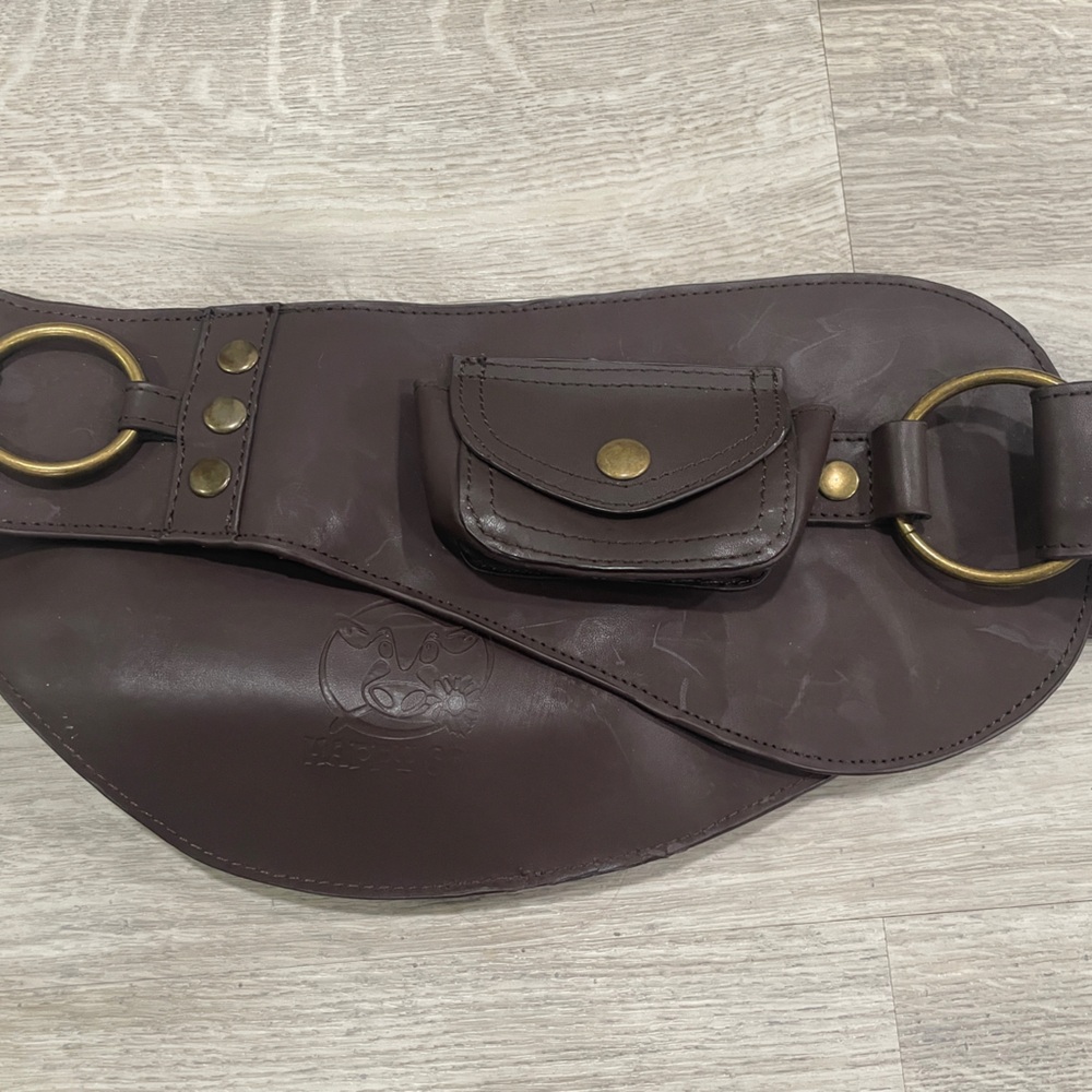 Brown Leather Women Bag